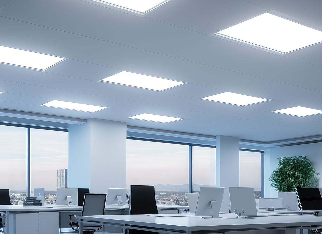 Illuminazione ufficio: quanti lumen servono per lavorare bene