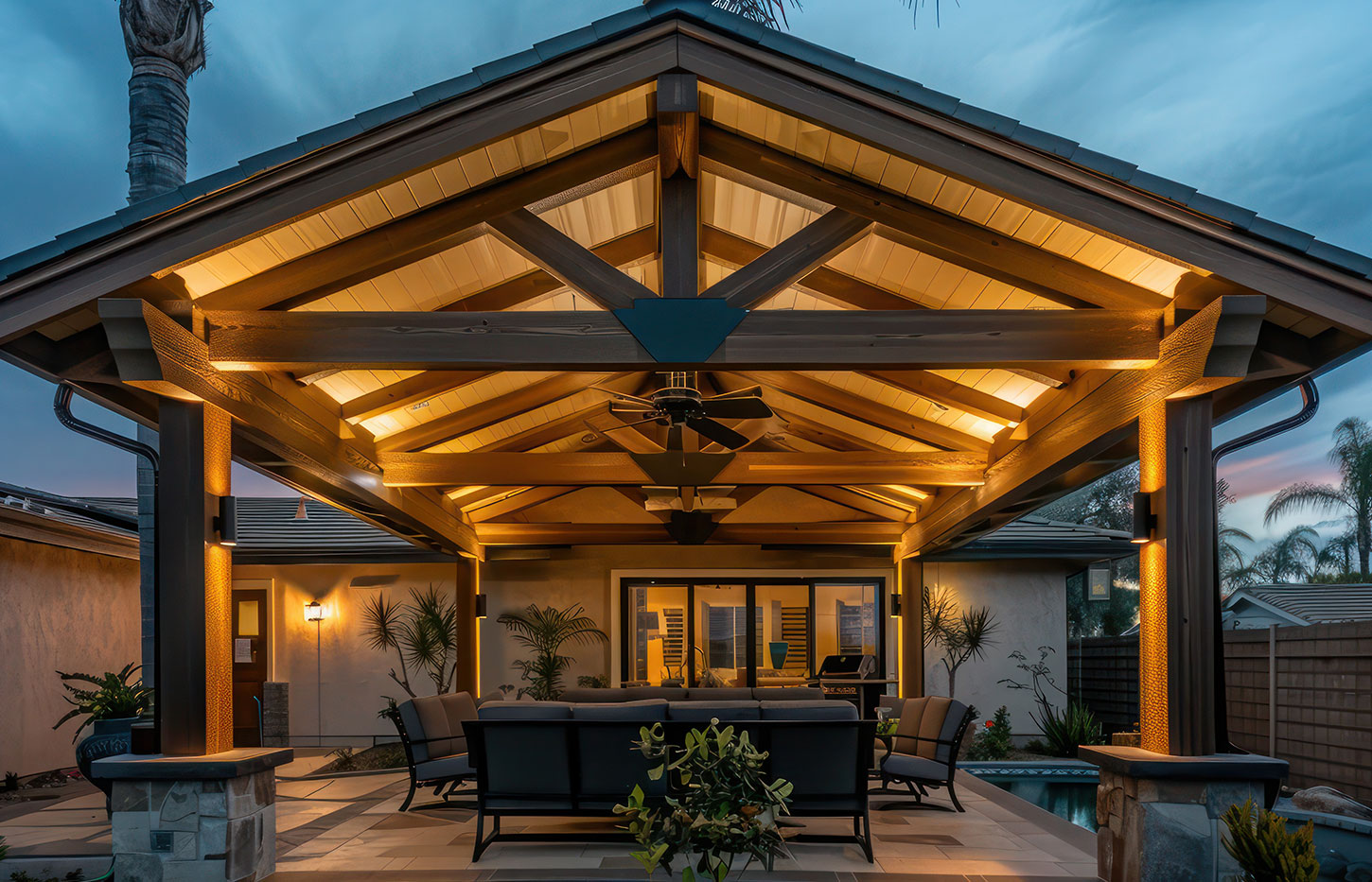 Illuminazione terrazzo coperto: guida completa per scegliere le luci LED