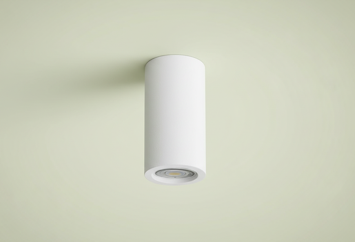 Lampade da soffitto in gesso pitturabile