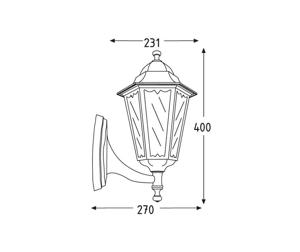 Lanterna da esterno IP44