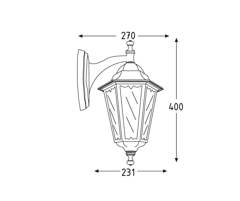 Lanterna da esterno IP44