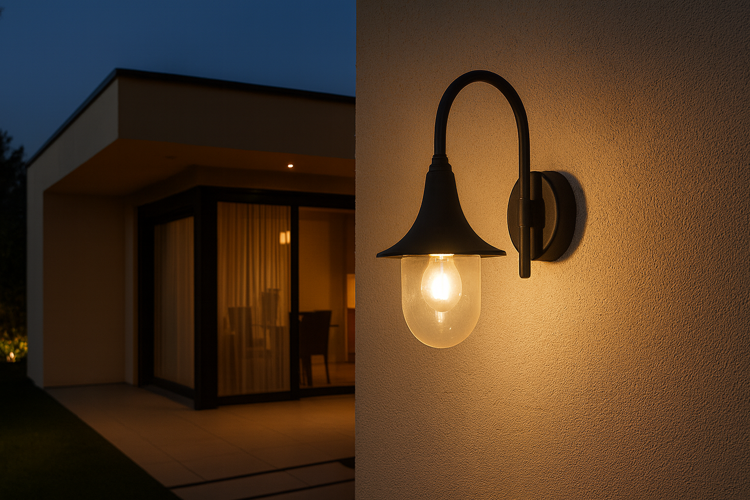 Lanterna da Esterno a Sospensione con Arco IP44 – lampada classica per terrazze, porticati e ingressi