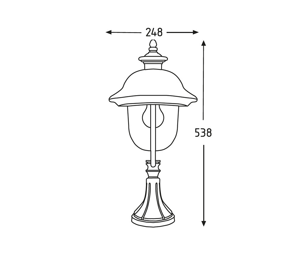 Lanterna da esterno IP44