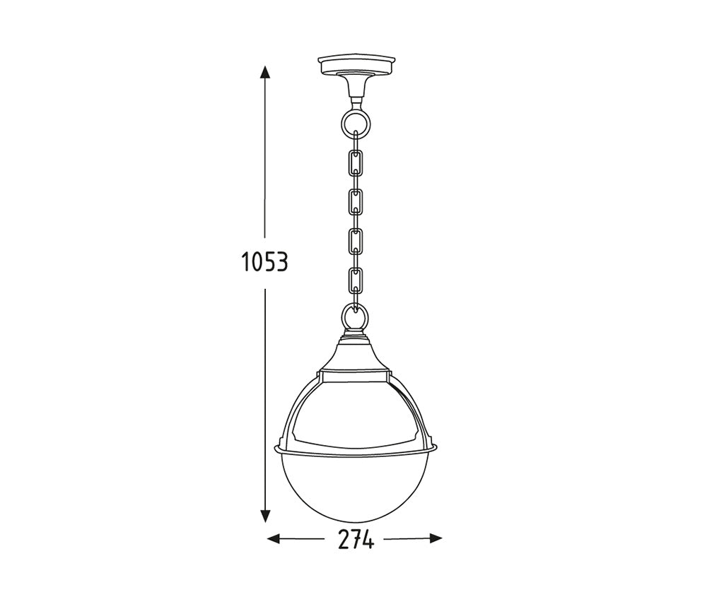 Lanterna da esterno IP44
