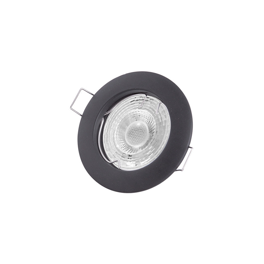 Faretto incasso GU10 foro 60 mm fisso per cartongesso controsoffitto – portafaretto rotondo LED interno IP20