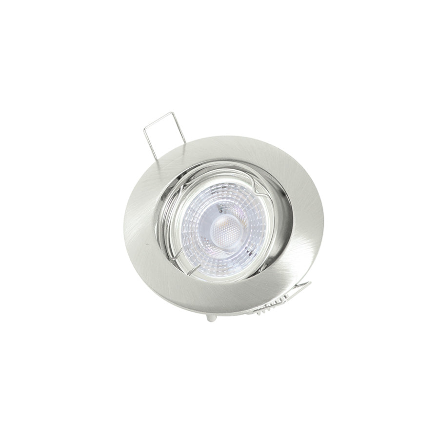 Faretto spot orientabile da incasso GU10 – Foro 74 mm Ø84