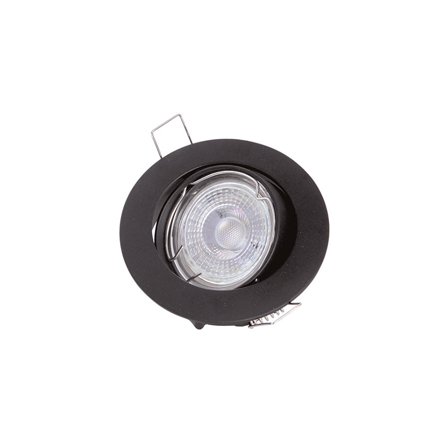 Faretto spot orientabile da incasso GU10 – Foro 74 mm Ø84