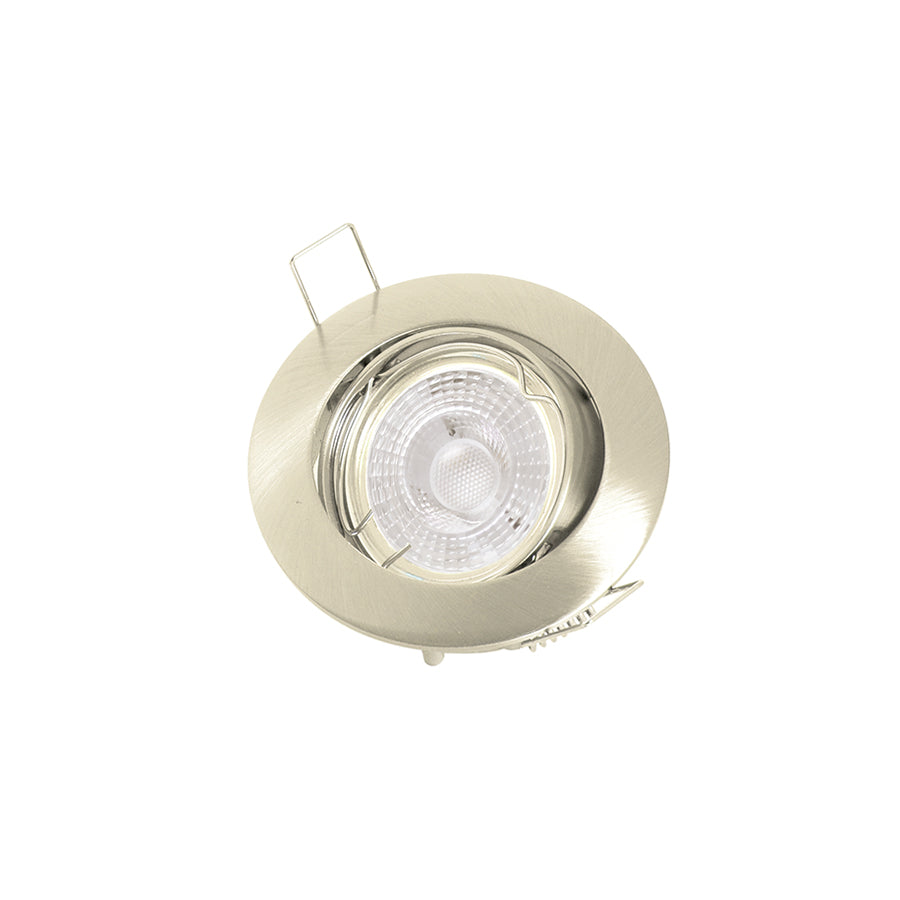 Faretto spot orientabile da incasso GU10 – Foro 74 mm Ø84