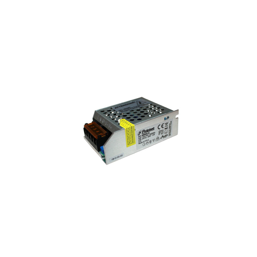 Driver LED 25W IP20 – Uscita 12V / 24V – Compatto e versatile