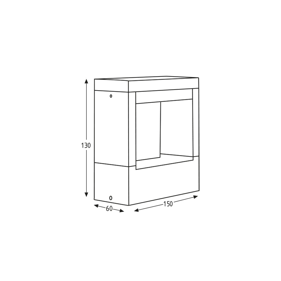 Applique LED da esterno 7W