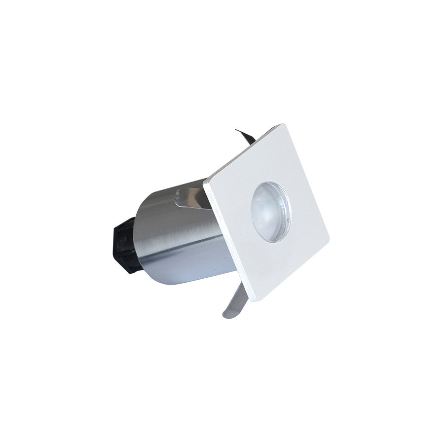 Incasso LED IP68 3W 12V Foro 35mm – mini segnapasso LED impermeabile da esterno e interno