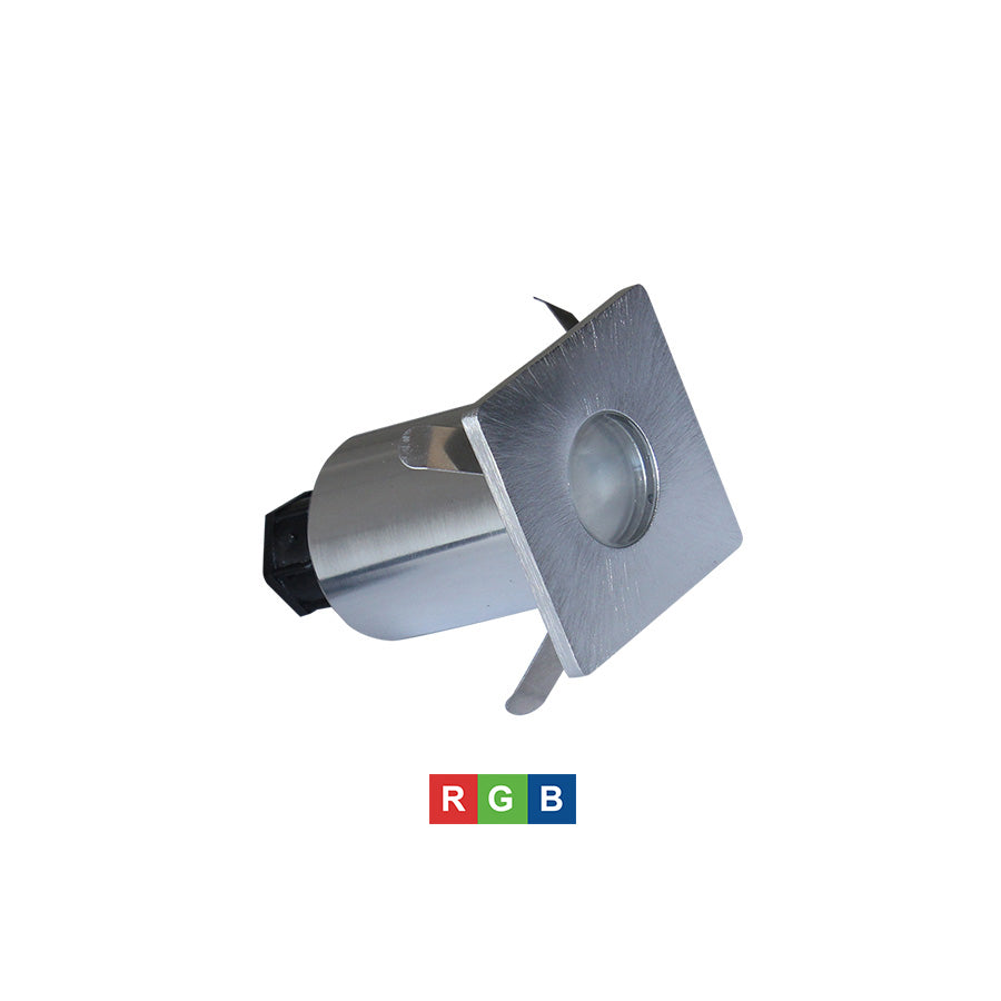 Incasso LED IP68 3W 12V Foro 35mm – mini segnapasso LED impermeabile da esterno e interno