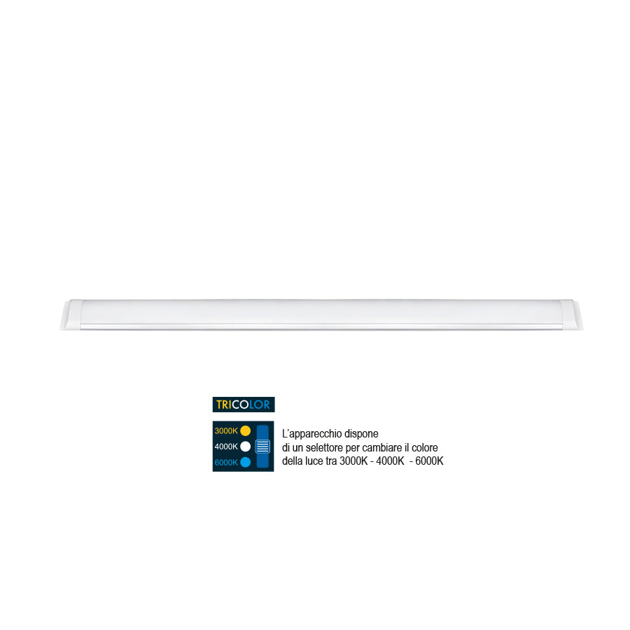Plafoniera LED Tricolor da Interno – 36W – 4050 Lumen – IP20