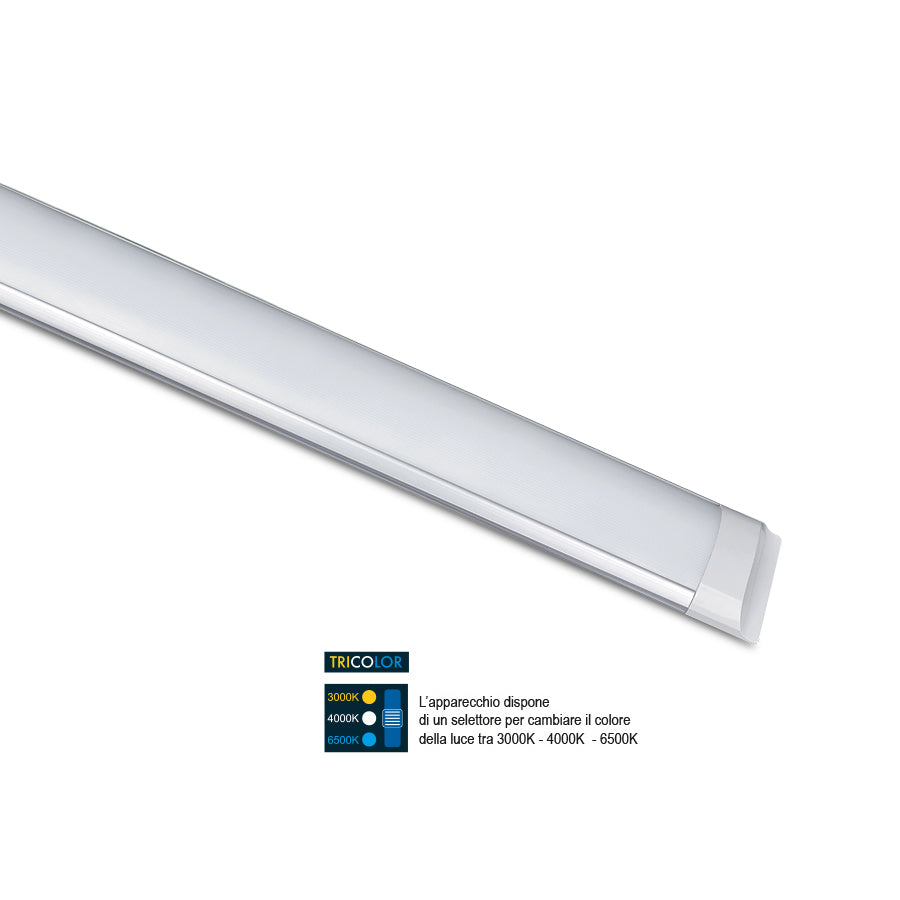 Plafoniera LED Tricolor da Interno – 36W – 4900 Lumen – IP20
