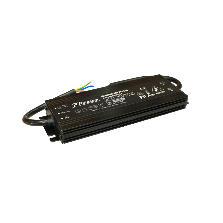 Driver LED 100W IP67 – Uscita 12V / 24V – Per esterni
