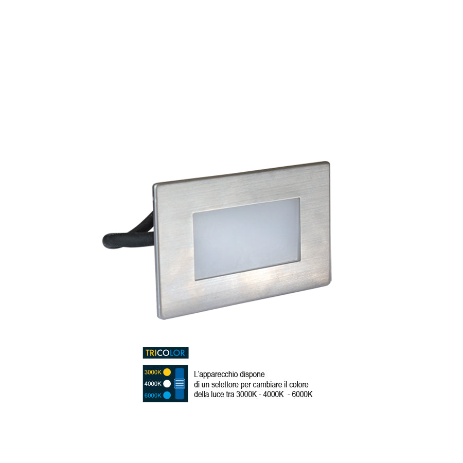 Incasso LED IP65 da pozzetto 3 posti