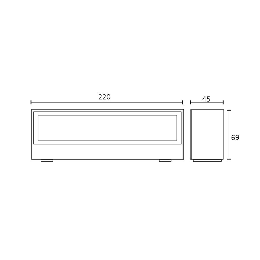 Proiettore LED bidirezionale IP54