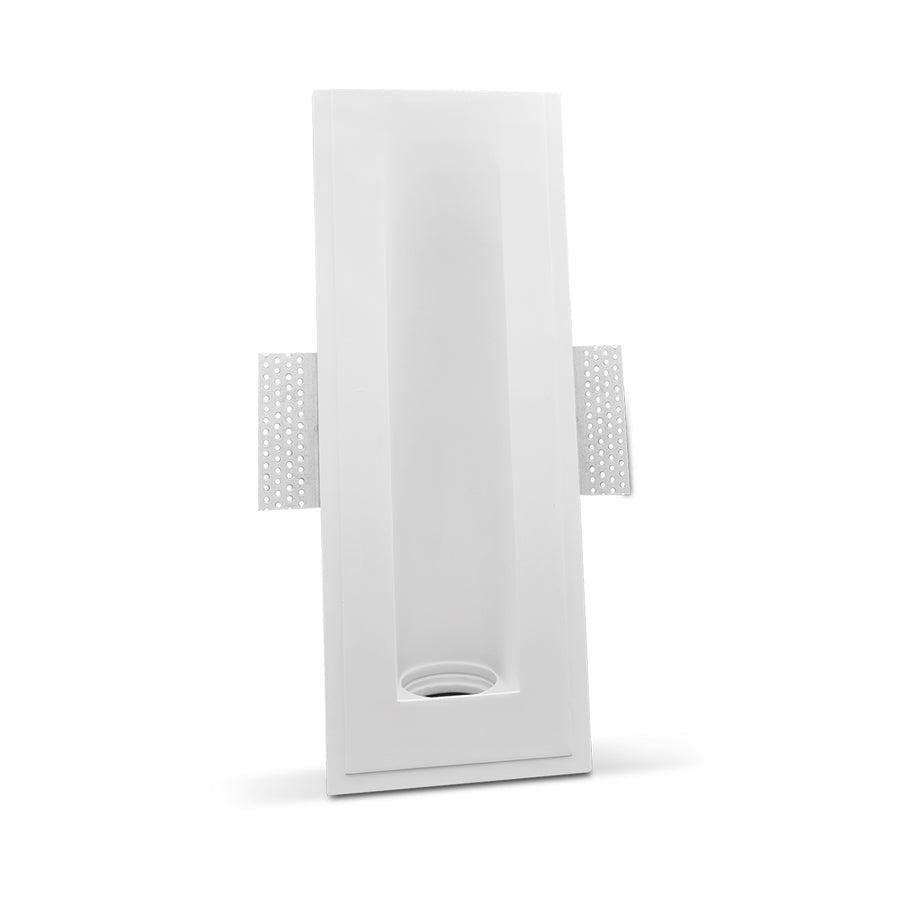 Faretto in gesso da incasso luce sfumata GU10