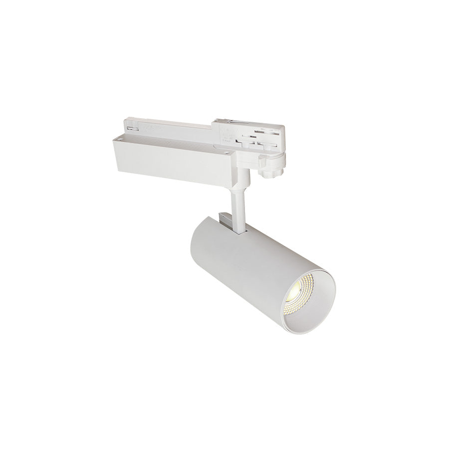 Proiettore per Binario EURO 4 – 20W – 1800 Lumen – 4200K – Orientabile