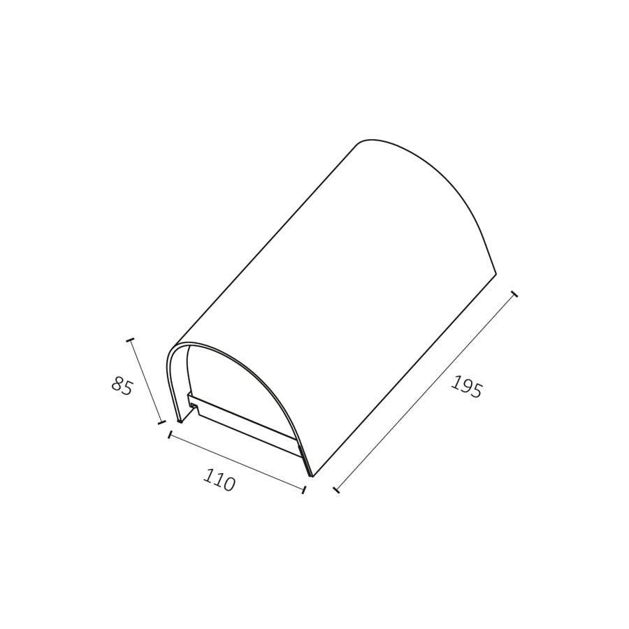 Lampada da Parete Up & Down – 2xGU10 – IP65