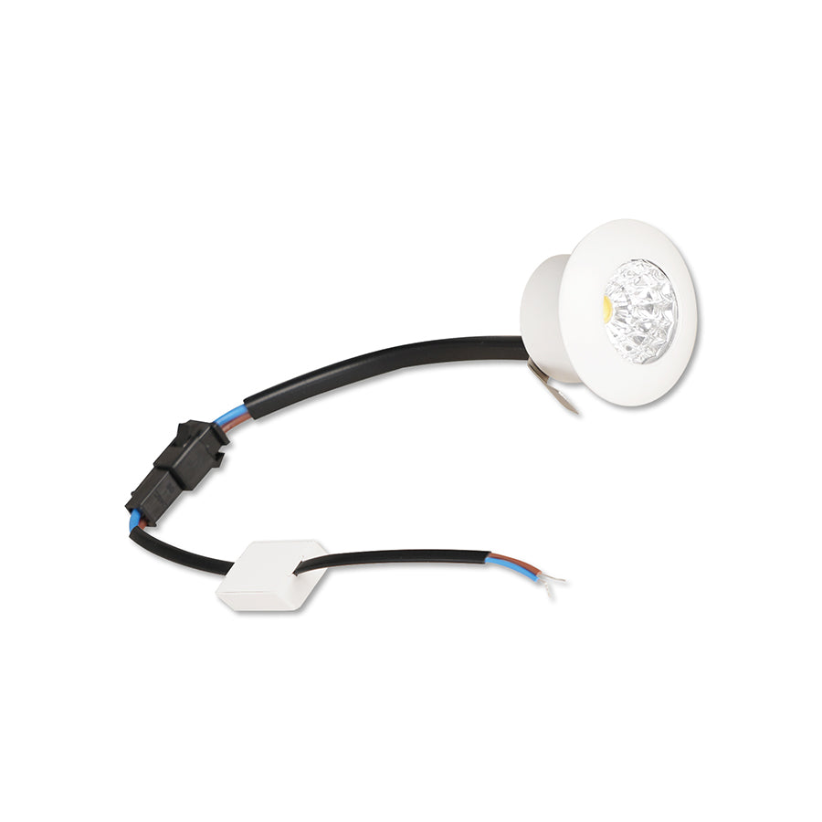 Faretto LED da Incasso Rotondo – 3W – 180 Lumen – IP20