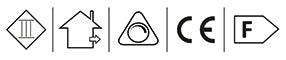Striscia LED 220 V 12 W/m IP65 bobina 25 m taglio ogni 10 cm senza alimentatore per esterno e illuminazione lineare continua