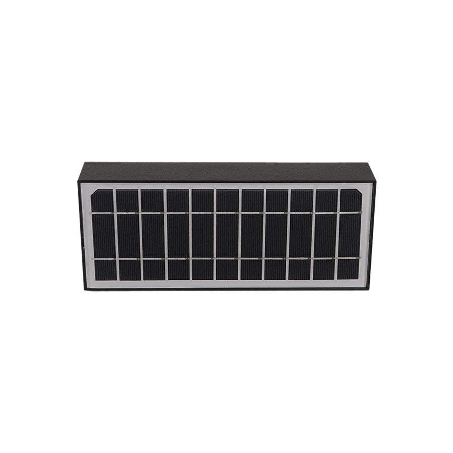 Lampada solare parete 6W con sensore IP65 – luce LED esterna automatica per giardino ingresso facciata resistente pioggia