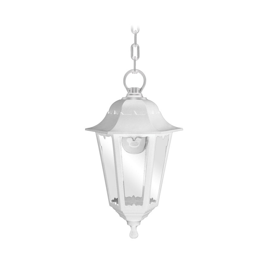 Lanterna esagonale in Polipropilene con catena