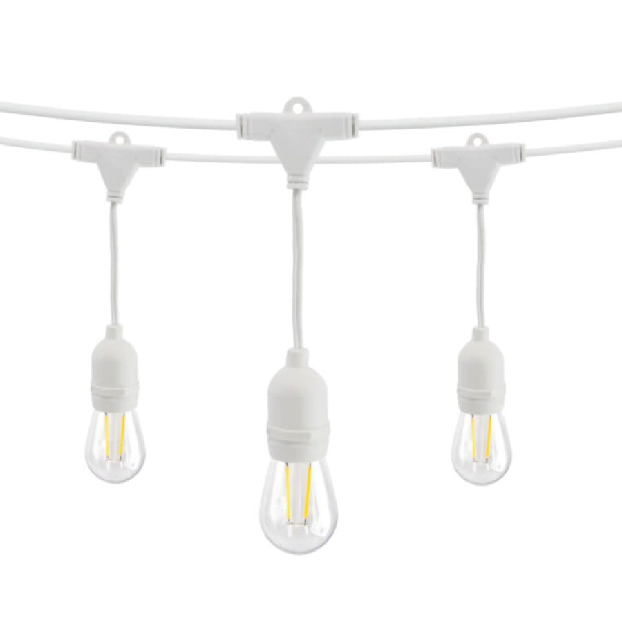 Cordoniera portalampade da esterno IP65 – 10xE27 – Max 10x60W
