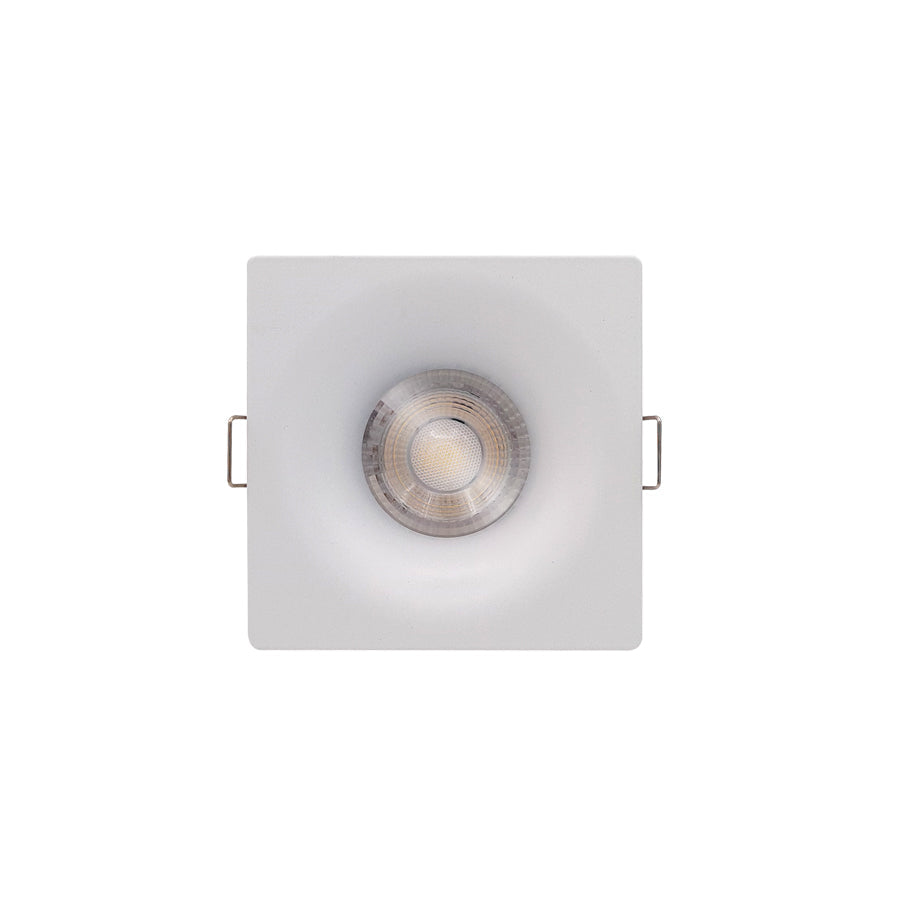 Faretto da incasso quadrato IP65 foro 72x72mm GU10