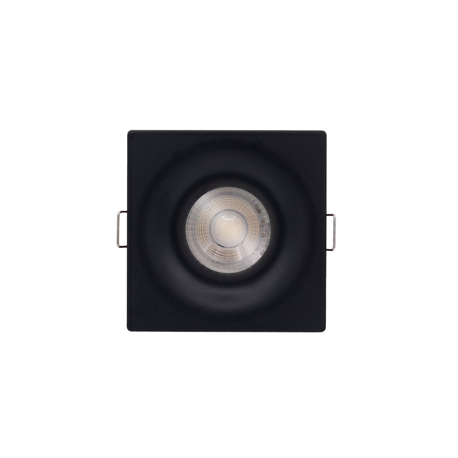 Faretto da incasso quadrato IP65 foro 72x72mm GU10