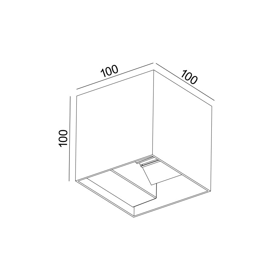Applique LED da parete 10W IP54 – Tricolor per interno/esterno