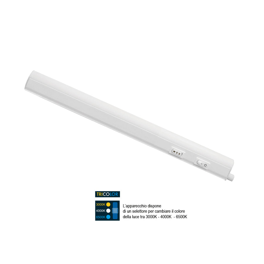 Plafoniera LED da Interno – 4W – 440 Lumen – Tricolor – Corpo in Alluminio