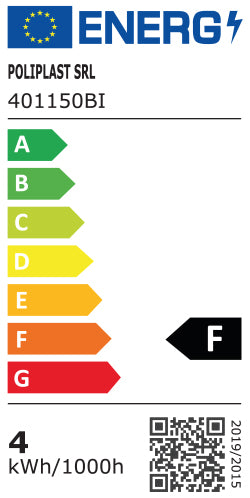 Faretto da incasso LED 3,5W 310Lm con luce TRICOLOR