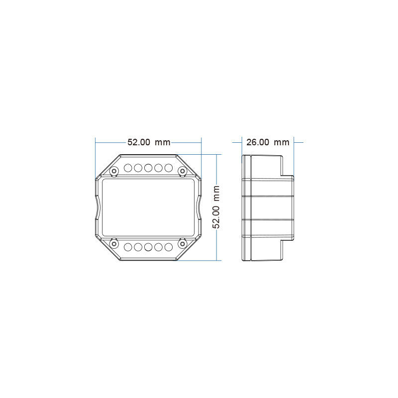 Ricevitore Dimmer Triac WiFi + RF + Pulsante con App TUYA