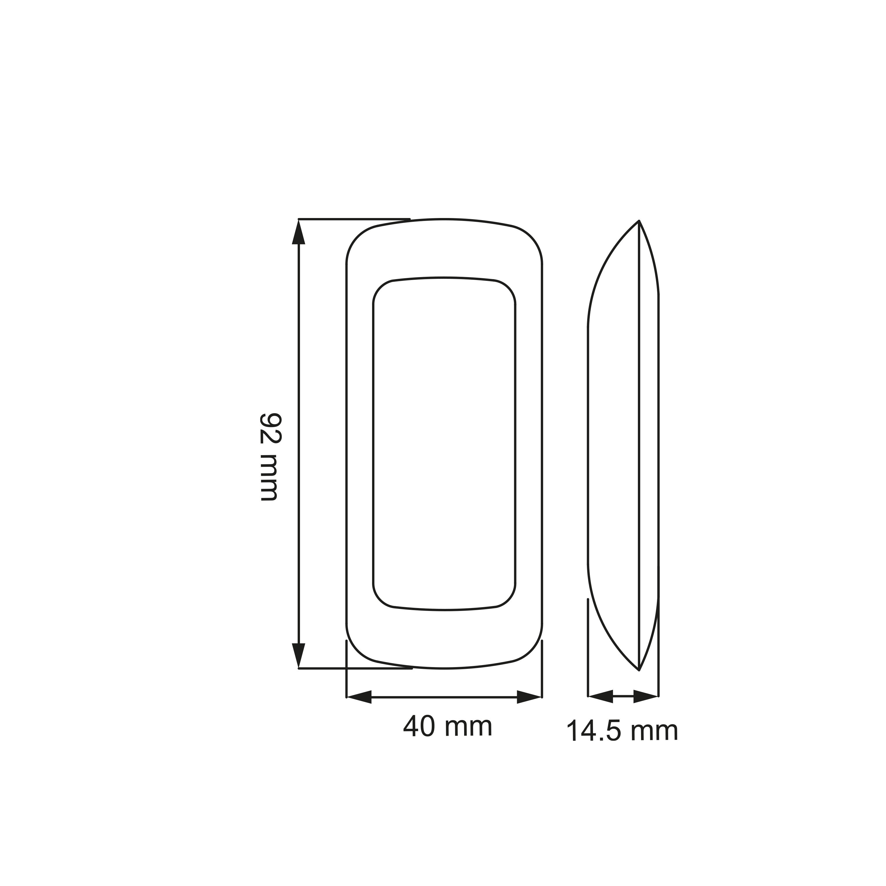 Radiocomando RF 4 tasti per moduli tapparelle e automazioni