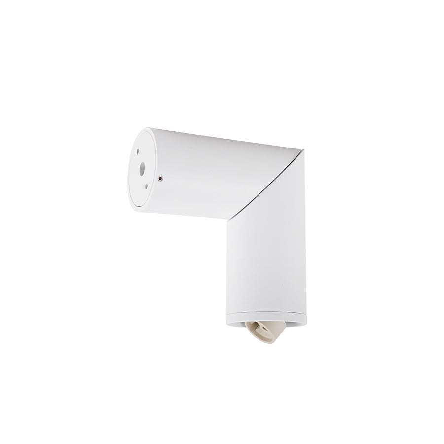 Portafaretto orientabile GU10 da parete o soffitto in alluminio