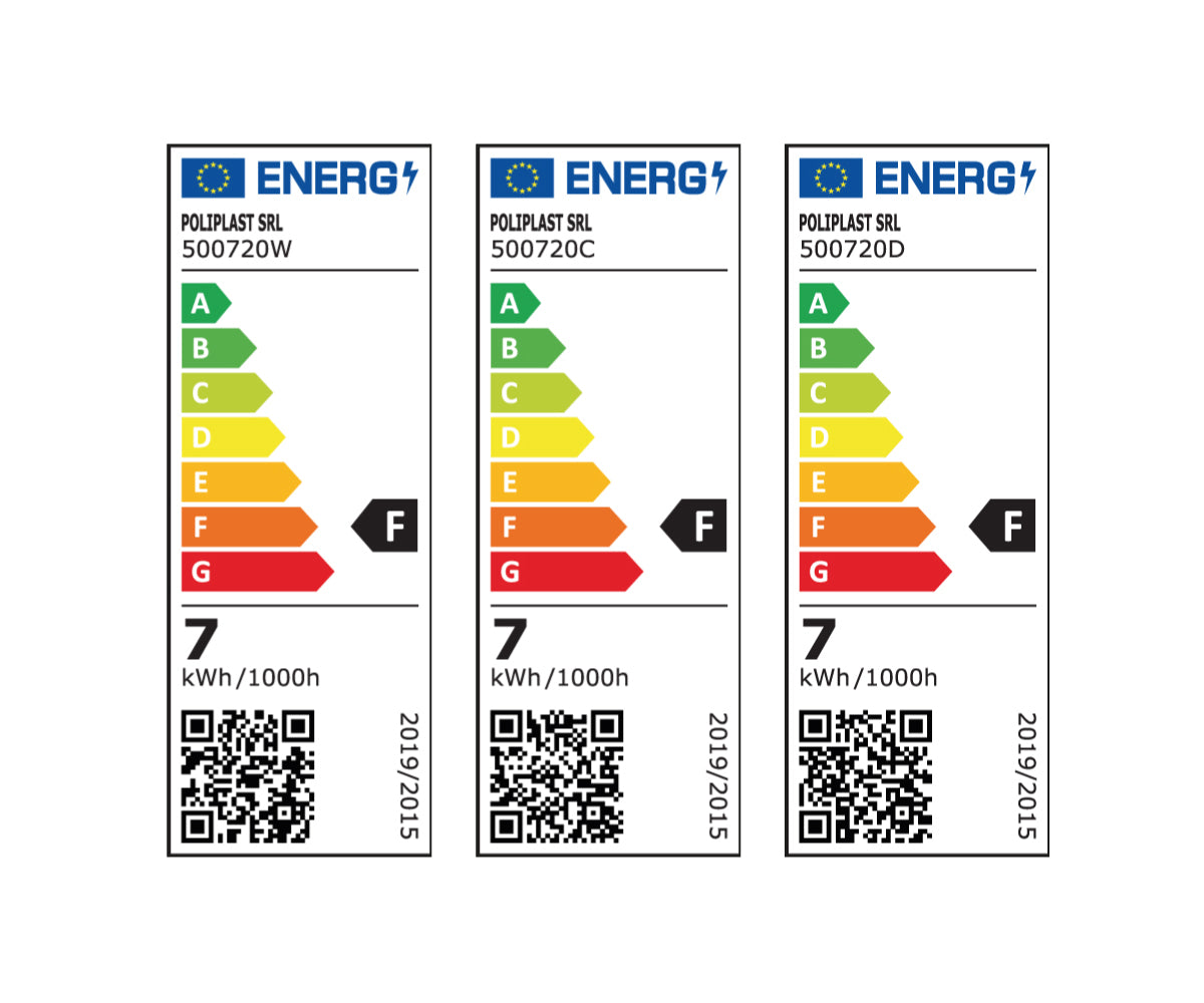 Lampada LED GU10 7W con Angolo 60° – Luce Calda, Naturale o Fredda