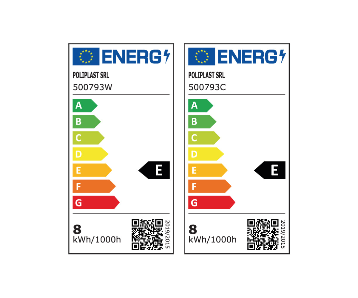 Lampada LED Goccia Filamento E27 – 8W Trasparente