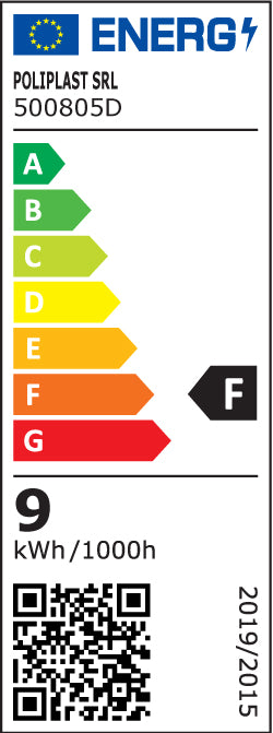 Lampada Spot LED GU10 9W 110° 3000 / 4200 / 6500 K