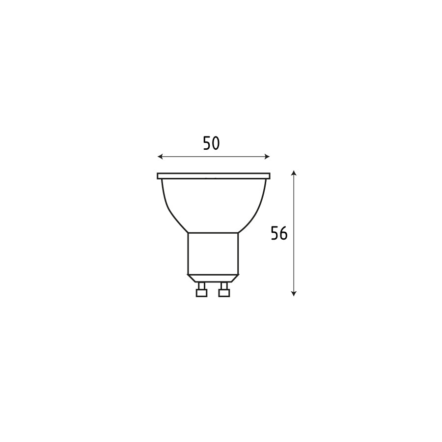 Lampada LED Spot GU10 Angolo 110° 9W – 820 lumen